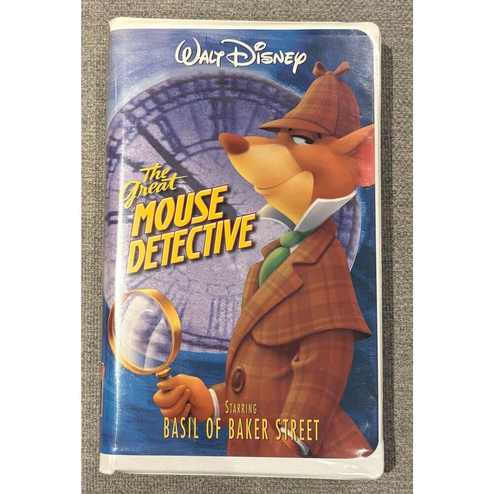 Walt Disney's The Great Mouse Detective VHS tape
